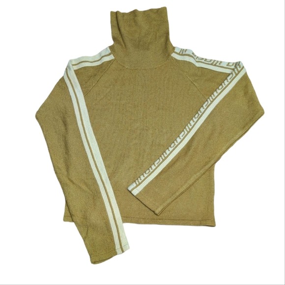 Vintage Fubu the Collection Turtleneck Sweater Kids L / Women's XS - Picture 1 of 7